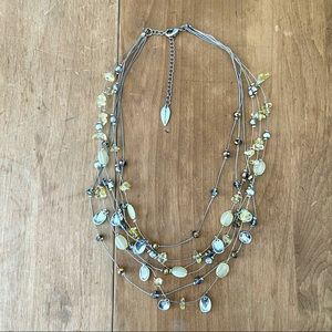 Coldwater Creek multi-strand necklace